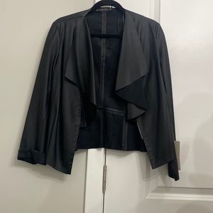 Zara leather jacket